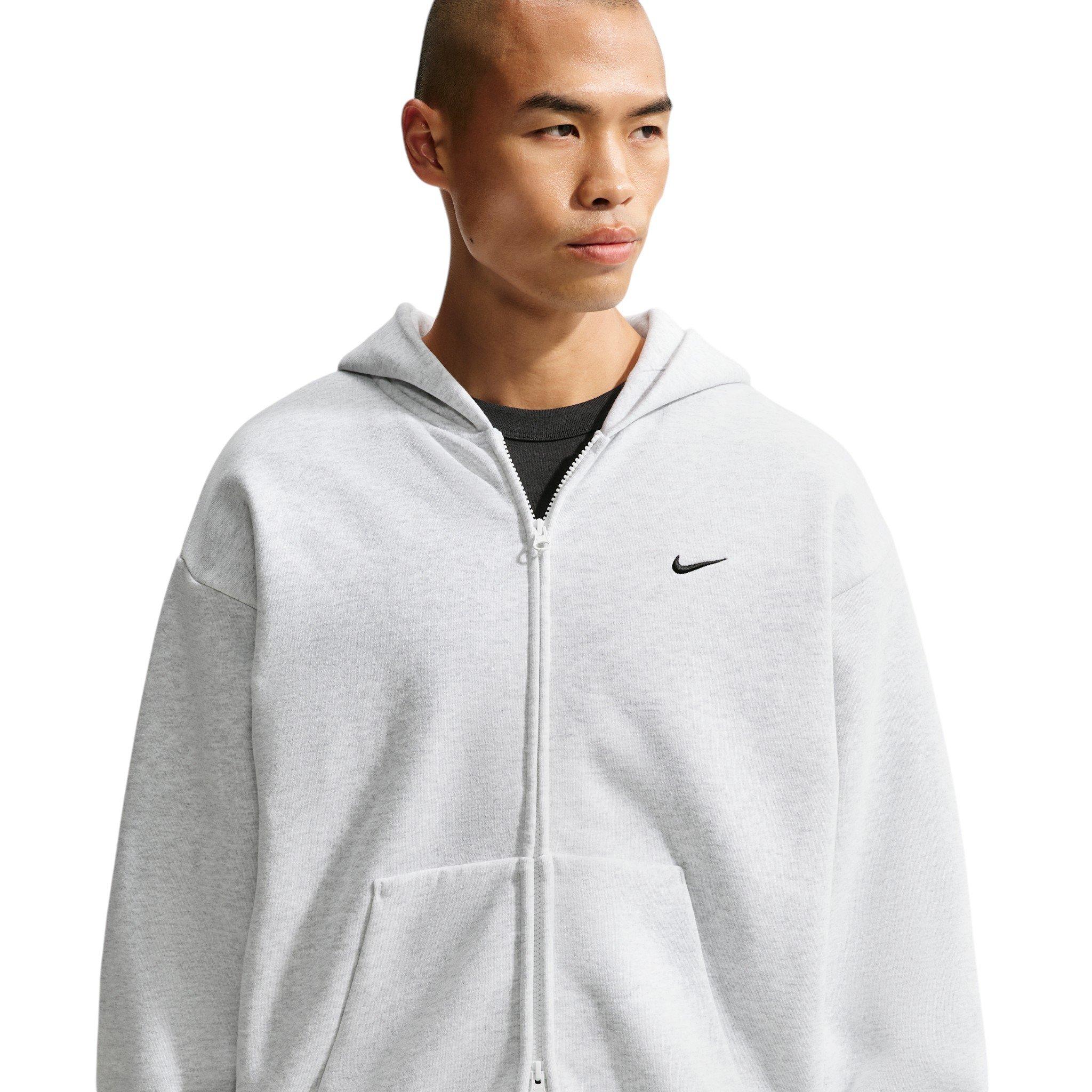 Nike Men's Solo Swoosh Full-Zip Hoodie - BROWN